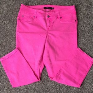 Hot pink Torrid skinny jeggings plus sized 16